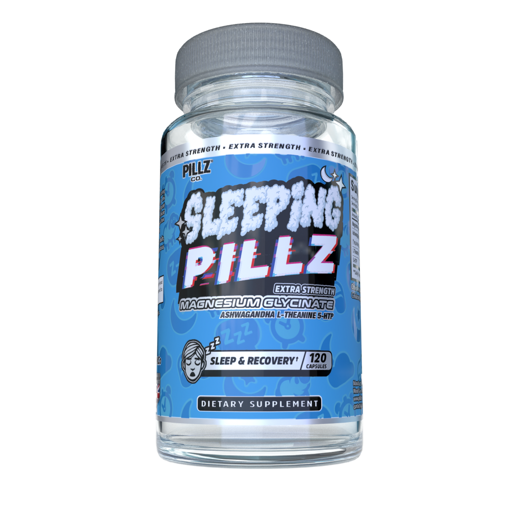 SleepingPillz™ – Magnesium Glycinate, Ashwagandha, L-Theanine & 5-HTP